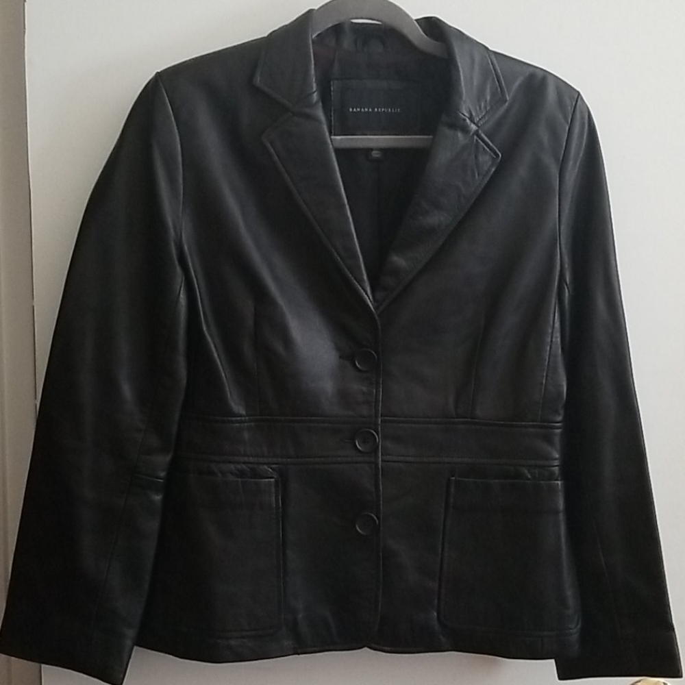 Banana Republic Leather Jacket